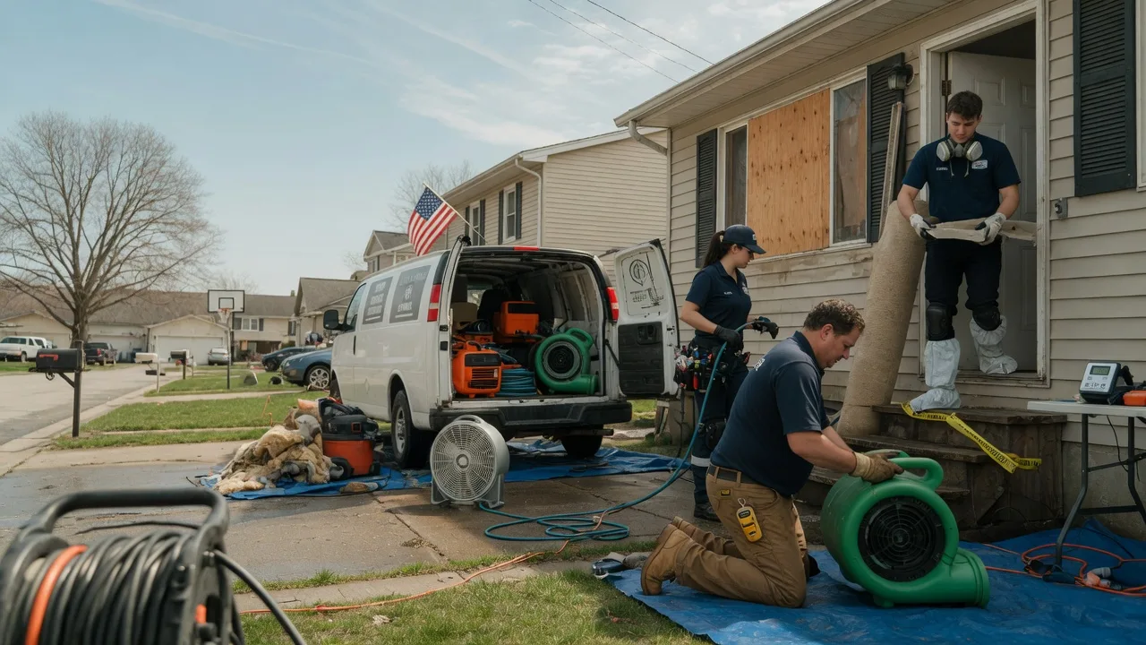 Water Damage Restoration in Stilwell, KS near me